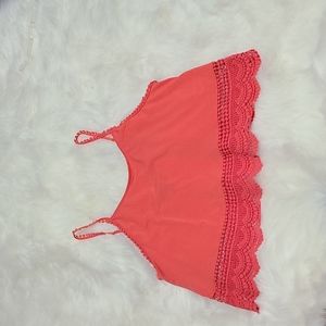 Mason and MacKenzie Spaghetti Strap Crop Top